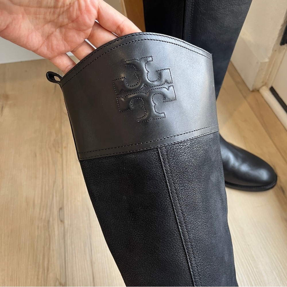 Tory Burch Simone Riding Boots Size 8M - Picture 6 of 15